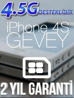 iPhone 4S GEVEYLER 14 – 4s gevey 2yilgaranti