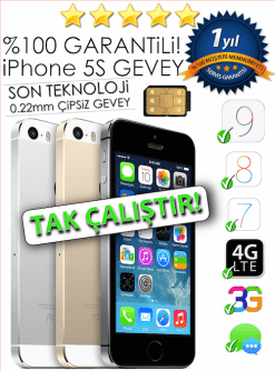 iPhone 5S GEVEY iOS 9 (1_YIL_GARANTİLİ) 18 – iphone 5s 1