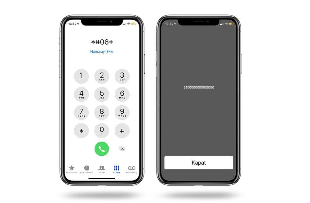 iPhone İMEİ No Öğrenme | % 100 EN DOĞRU YÖNTEM 3 – iphone İMEİ ekran görüntüsü alma 37968