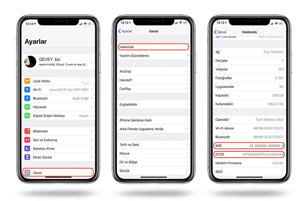 iPhone İMEİ No Öğrenme | % 100 EN DOĞRU YÖNTEM 2 – iphone İMEİ no öğrenme 32412
