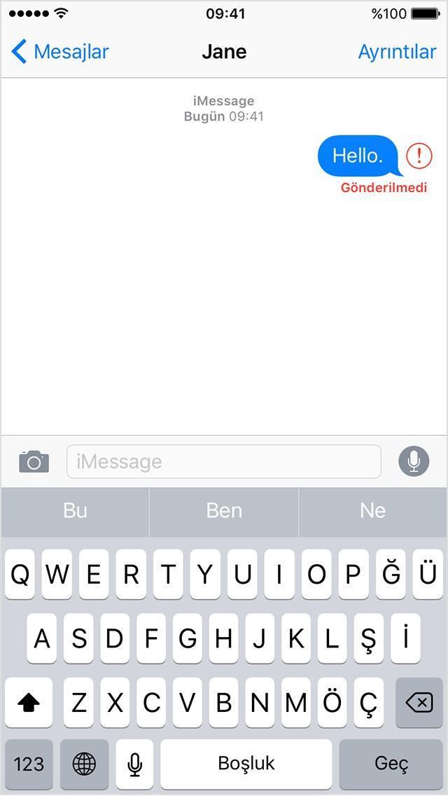 iPhone Mesaj Ayarları 1 – iphone mesaj gönderilemedi