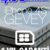 iPhone 4S GEVEY iOS 7 / iOS 6 (1_YIL_GARANTİLİ) 1 – 4s gevey 1yilgaranti