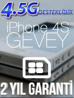 iPhone 4S GEVEY iOS 6/7 (2_YIL_GARANTİLİ)
