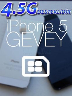 iPhone 5 GEVEY iOS 7 (GARANTİSİZ)