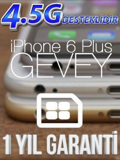 iPhone 6 Plus GEVEY iOS 9 (1_YIL_GARANTİLİ)