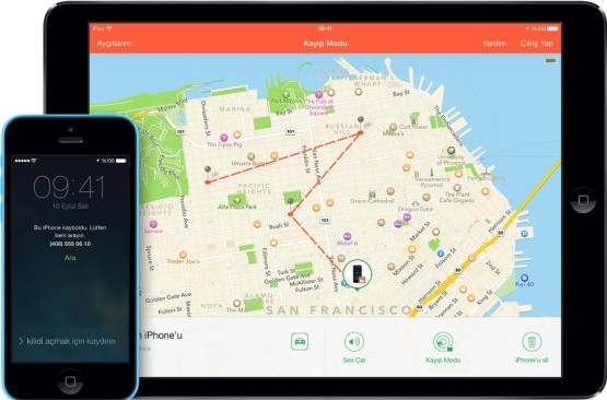 iPhoneumu-Bul-Kayıp-Modu-Açma-Kapatma-Kullanma-Ayarı