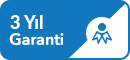 3 Yıl Garanti