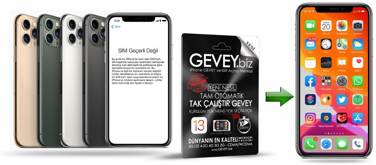 GEVEYbiz Şikayet 2 – iPhone11promax SİM geçerli değil sorunu çözümü ios13