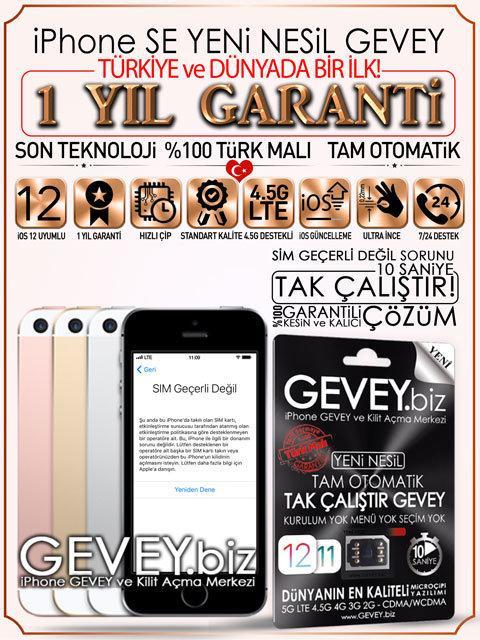 iPhone-SE-gevey-ios12-1yil-garantili