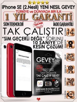 iPhone SE (2.Nesil) YENİ NESİL GEVEY iOS14
