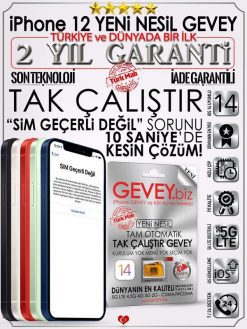 iPhone-12-GEVEY-2YILGARANTİ-iOS14-simgeçerlideğil-sorunuçözümü