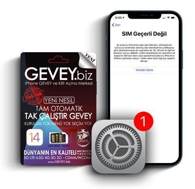 iPhone 12 Pro Max sim geçerli değil