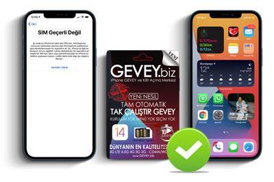 iPhone 11 Pro Max sim geçerli değil