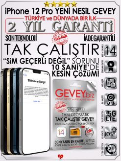 iPhone-12-Pro-yeni-nesil-GEVEY-2-YIL-GARANTi-iOS14-sim-gecerli-degil-sorunu-cozumu-