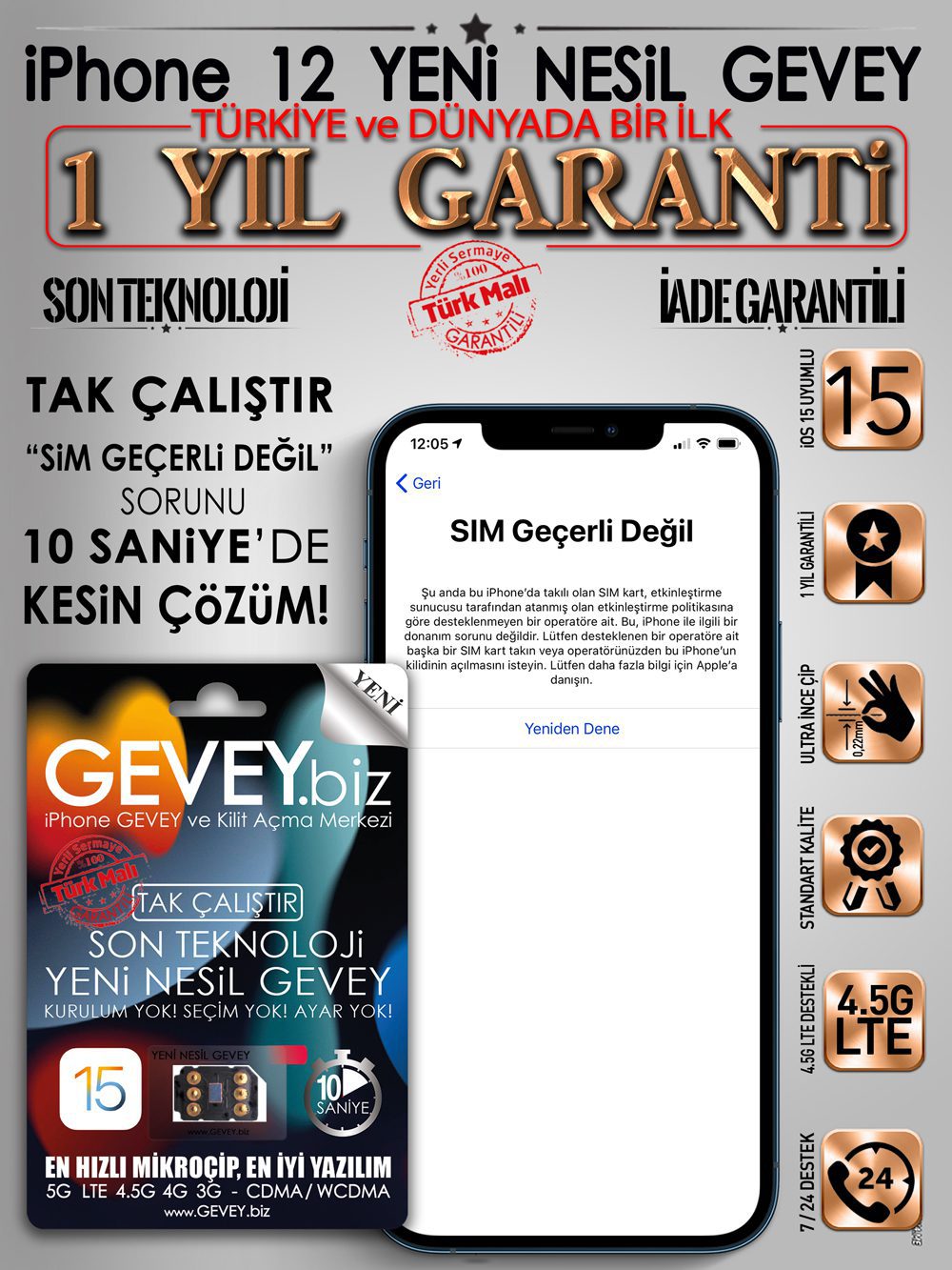 iPhone-12-GEVEY-ios15-sim-gecerli-degil-sorunu-cozumu-1yil-garantili-