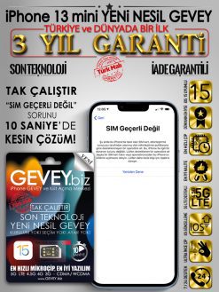 iPhone-13mini-GEVEY-ios15-sim-gecerli-degil-sorunu-cozumu-3yil-garantili