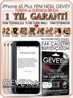 iPhone 6S Plus YENİ NESİL GEVEY iOS12 (1 YIL GARANTİ)
