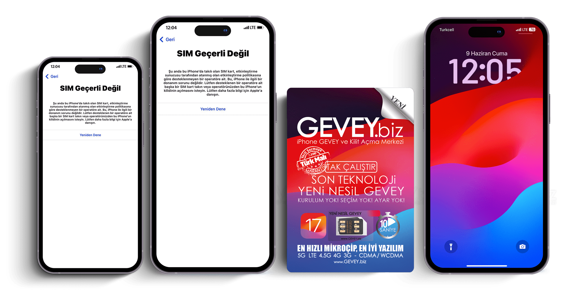 iPhone iOS17 YENİ NESİL GEVEY 7 – ios17 yeni nesil GEVEY sim gecerli degil sorunu eylul23