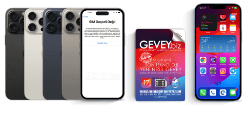 iPhone 15 Pro GEVEY | iPhone 15 Pro YENİ NESİL GEVEY