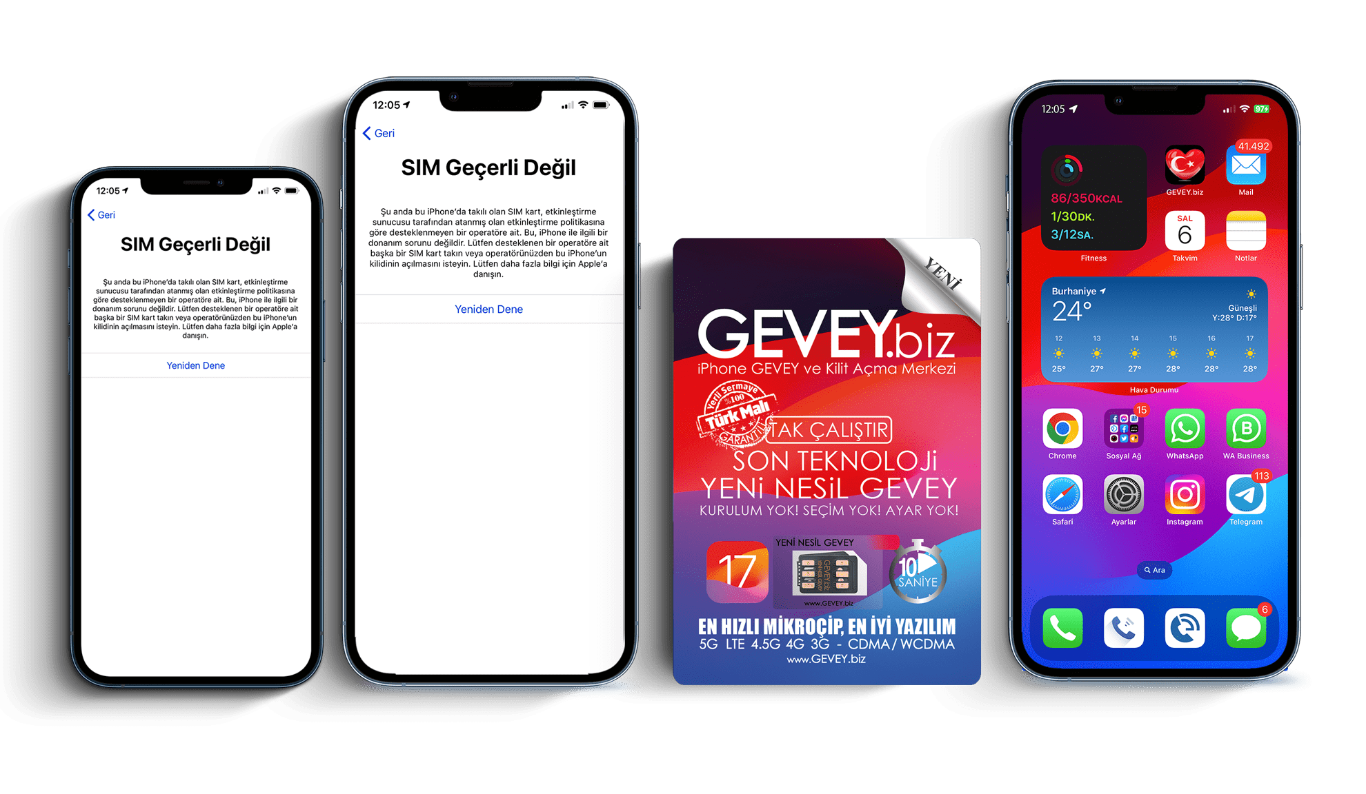 iPhone SİM Kilit Açma İşlemi ios17-yeni-nesil-GEVEY-sim-gecerli-degil-sorunu-eylul23